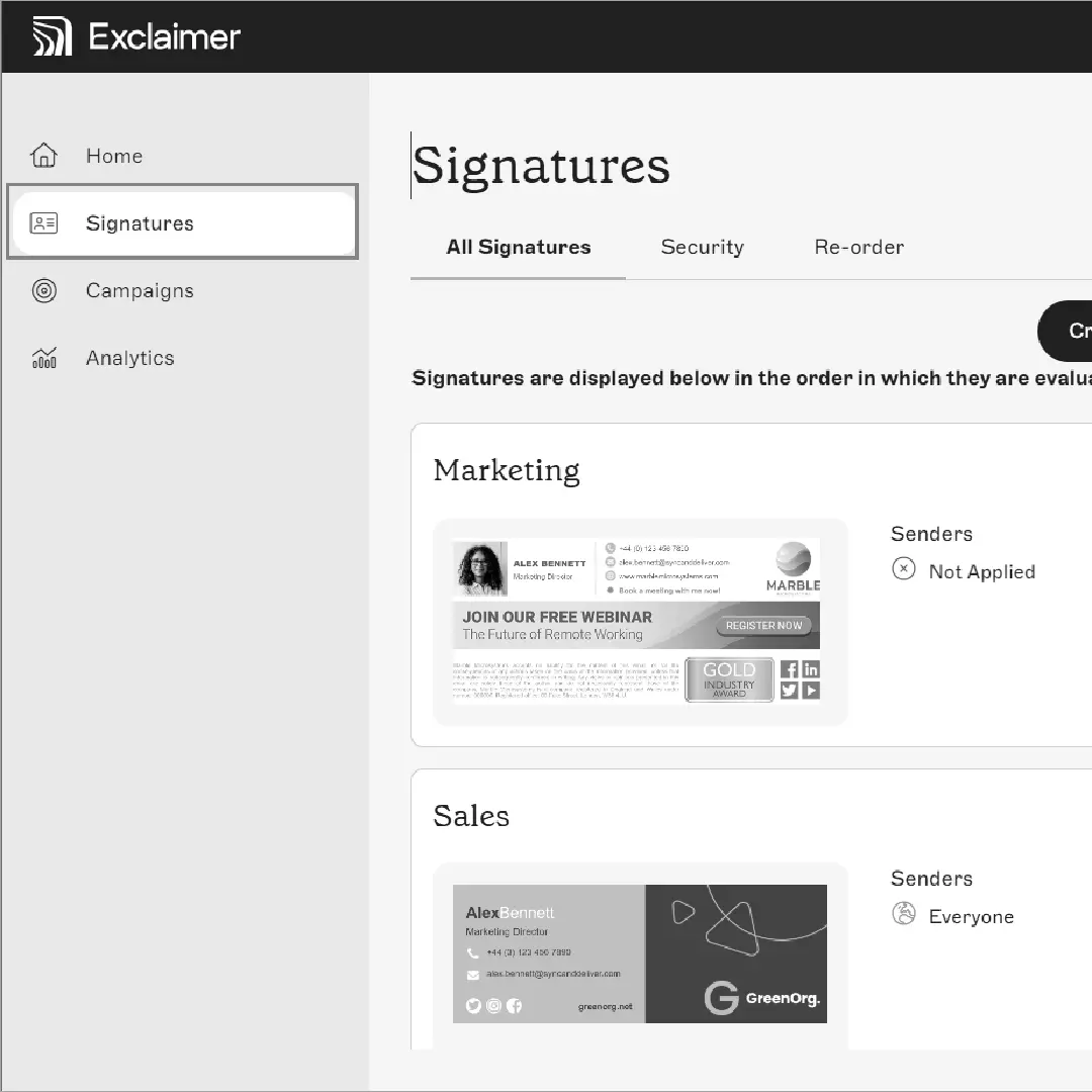 Exclaimer